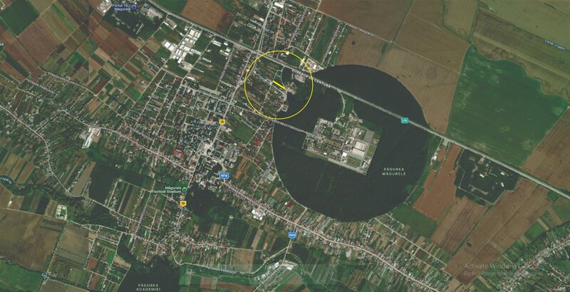 Teren 2000 mp in orasul Magurele